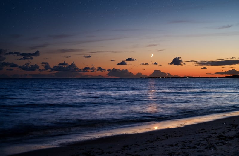 Moonlit Beach